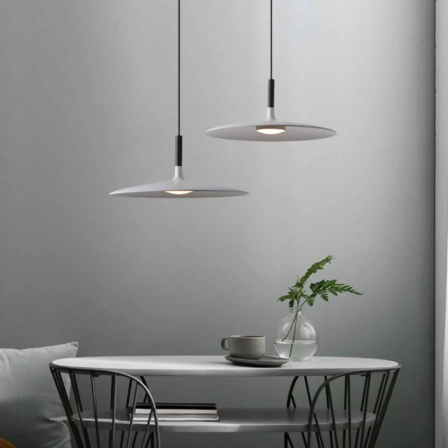 Skiva | Slanke LED Hanglamp met Ultraplat Design