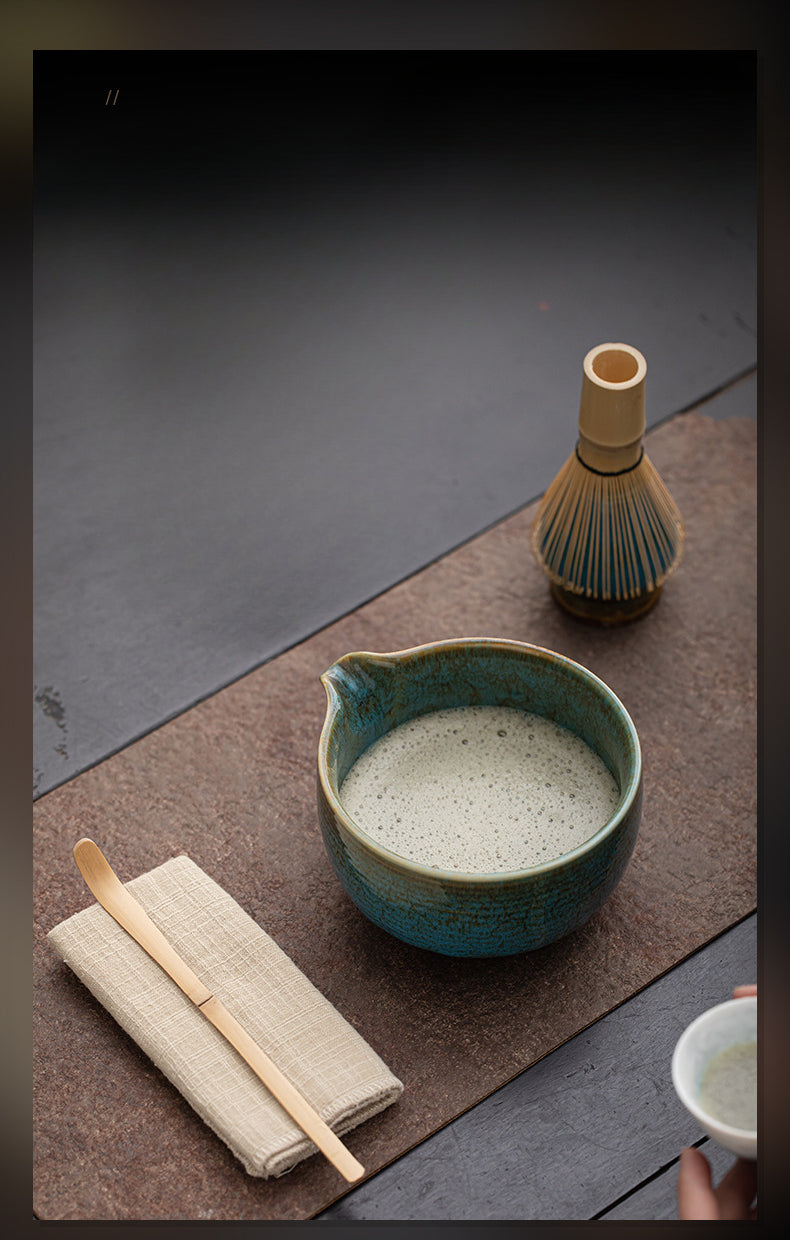 Japanse Matcha Set – Handgemaakt Keramiek – 4-delig | Zenzi
