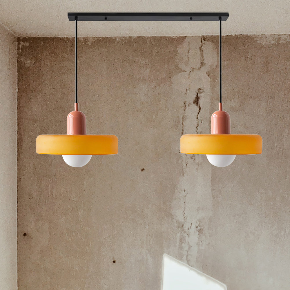 Luccaya | Dubbele Glazen Hanglamp