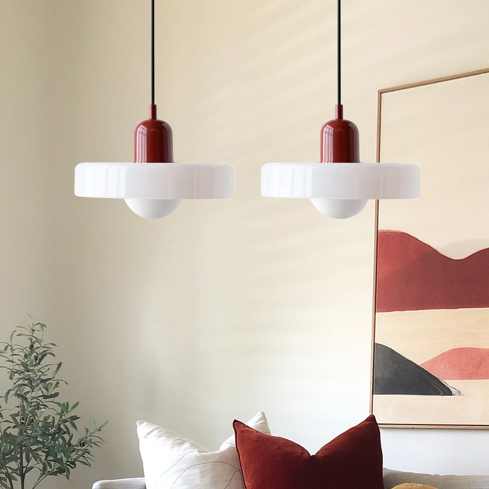 Luccaya | Dubbele Glazen Hanglamp