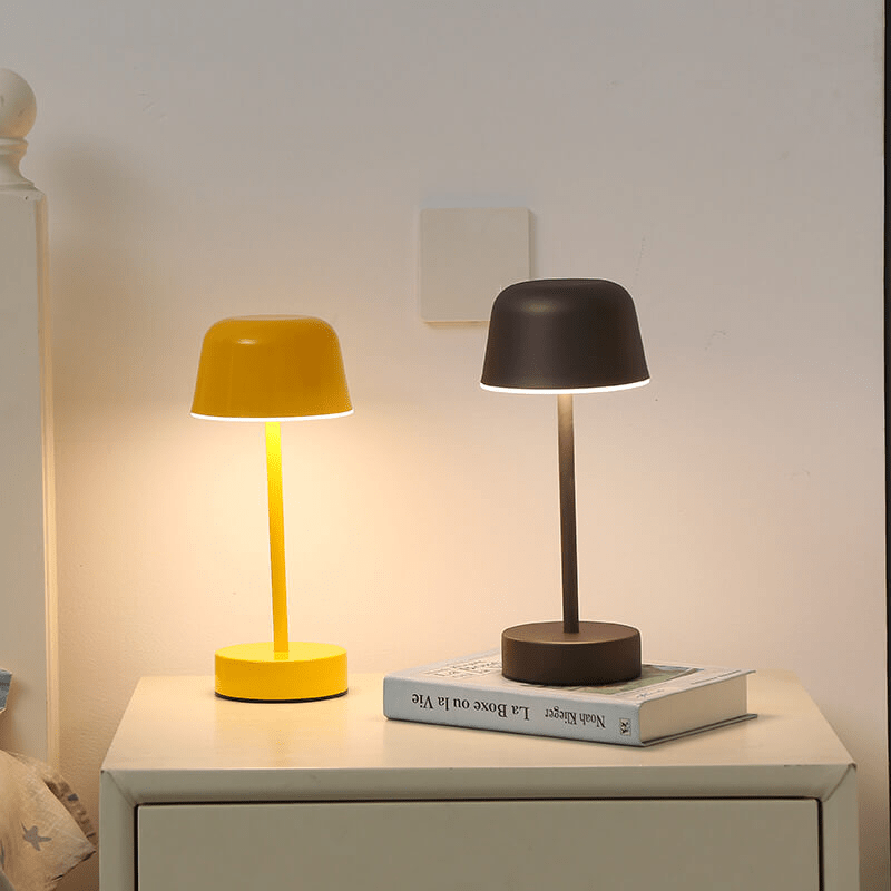 Lume | Draadloze LED Tafellamp – Minimalistisch Design, Dimbaar & Oplaadbaar via USB-C