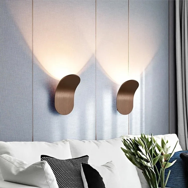 Moderne LED Wandlamp – Geborsteld Aluminium | Solviera