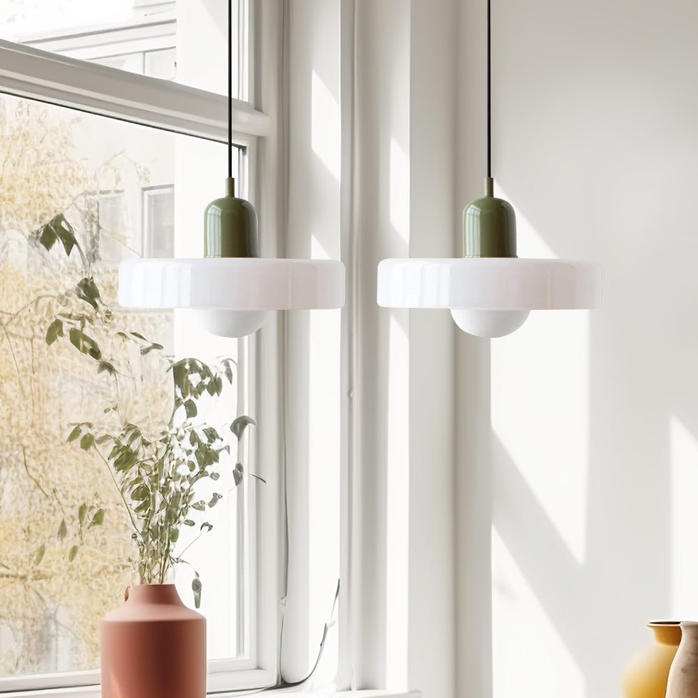 Luccaya | Dubbele Glazen Hanglamp