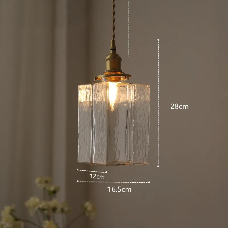 Retro Hanglamp – Geribbeld Glas – E27 | Oro Retro