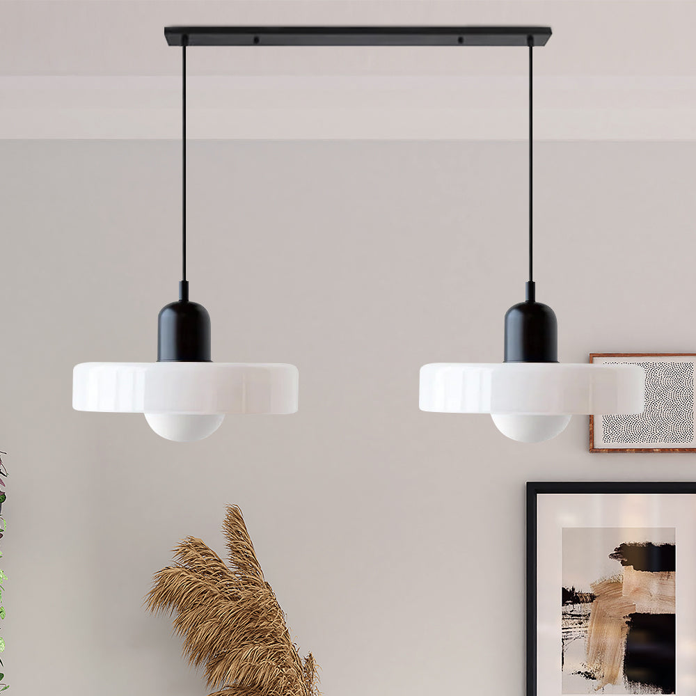 Luccaya | Dubbele Glazen Hanglamp