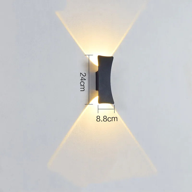 Simplex | Moderne Aluminium Buitenwandlamp