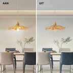 Cullivan | Bloemvormige Glazen Hanglamp