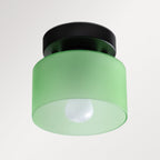 Vetro | Retro Plafondlamp van Gekleurd Glas