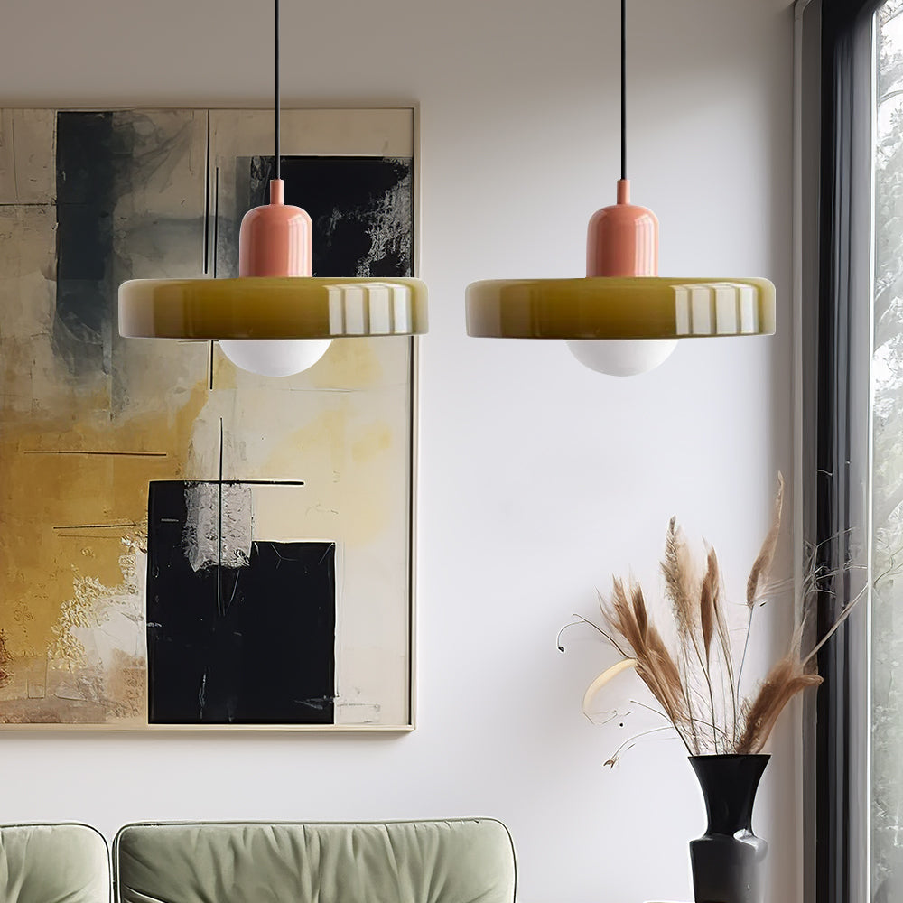 Luccaya | Dubbele Glazen Hanglamp