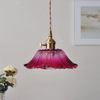 Cullivan | Bloemvormige Glazen Hanglamp