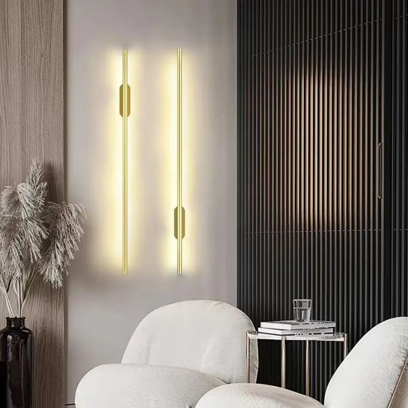 Verticale LED Wandlamp – Lineair Design | Stria