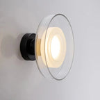Nimbos | Architectonische Halo Lamp – Gelaagd Glas voor Wand & Plafond