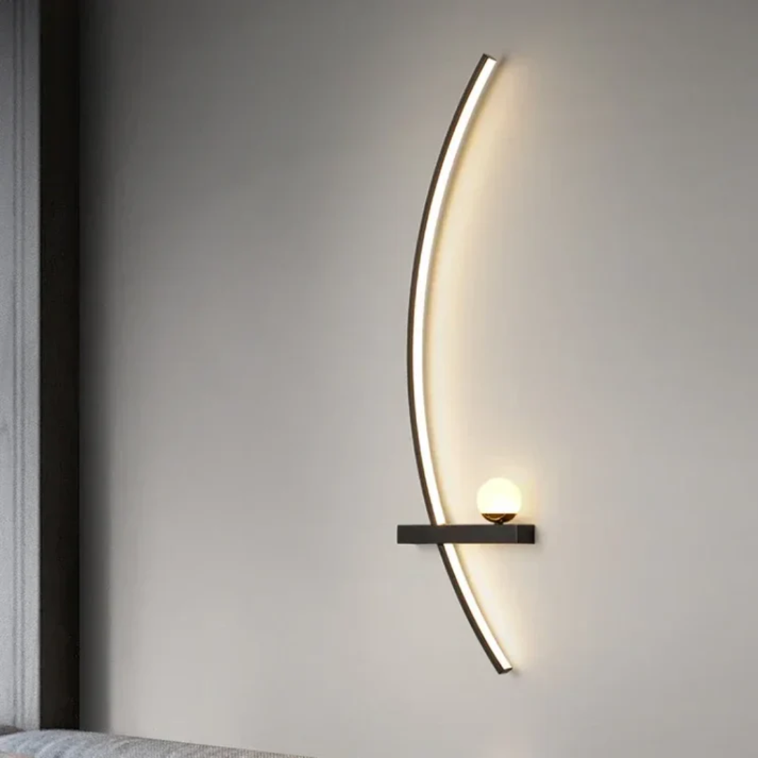 ArcoSleek | Moderne LED Wandlamp – Minimalistisch Design