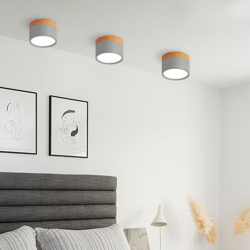 Cylindor | Kleine Minimalistische Plafondlamp