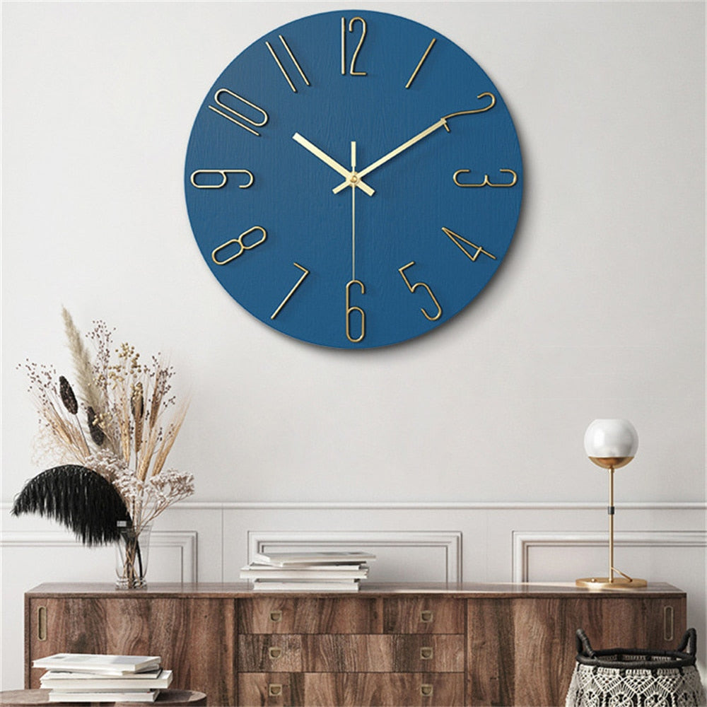 Pura | Moderne Wandklok – Strak Design met Stille Werking & Duidelijke Wijzerplaat
