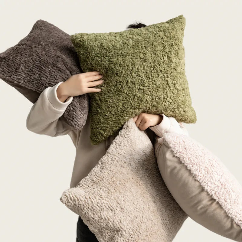 Pluche Sierkussenhoes • x1/x2/x4/x6 | Terra Plush