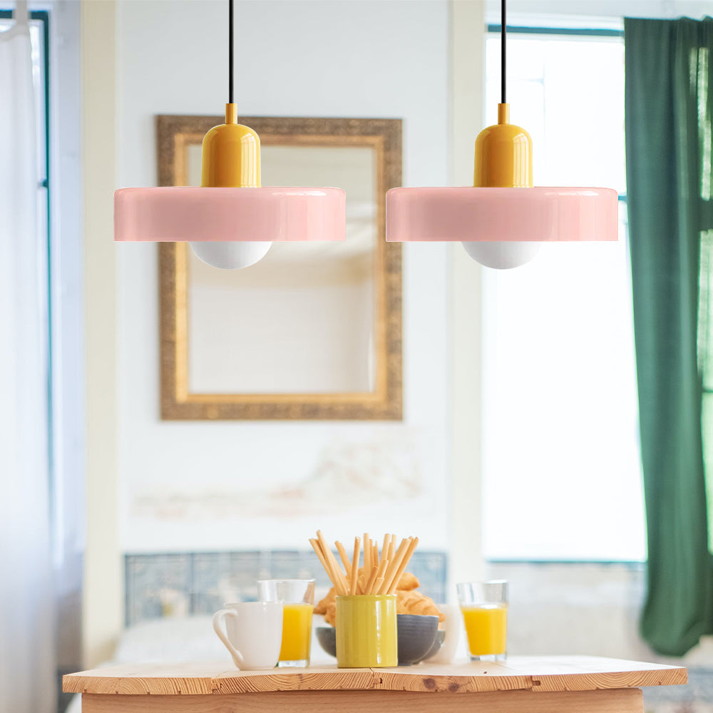 Luccaya | Dubbele Glazen Hanglamp