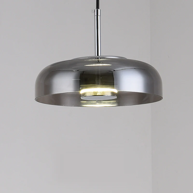 Yuna | Moderne Glazen Hanglamp – Elegant Design met Metaal Accenten & LED