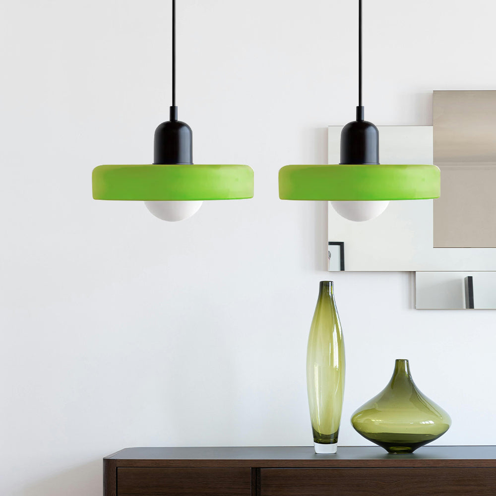 Luccaya | Dubbele Glazen Hanglamp