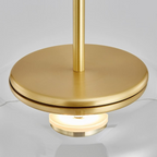 Yuna | Moderne Glazen Hanglamp – Elegant Design met Metaal Accenten & LED