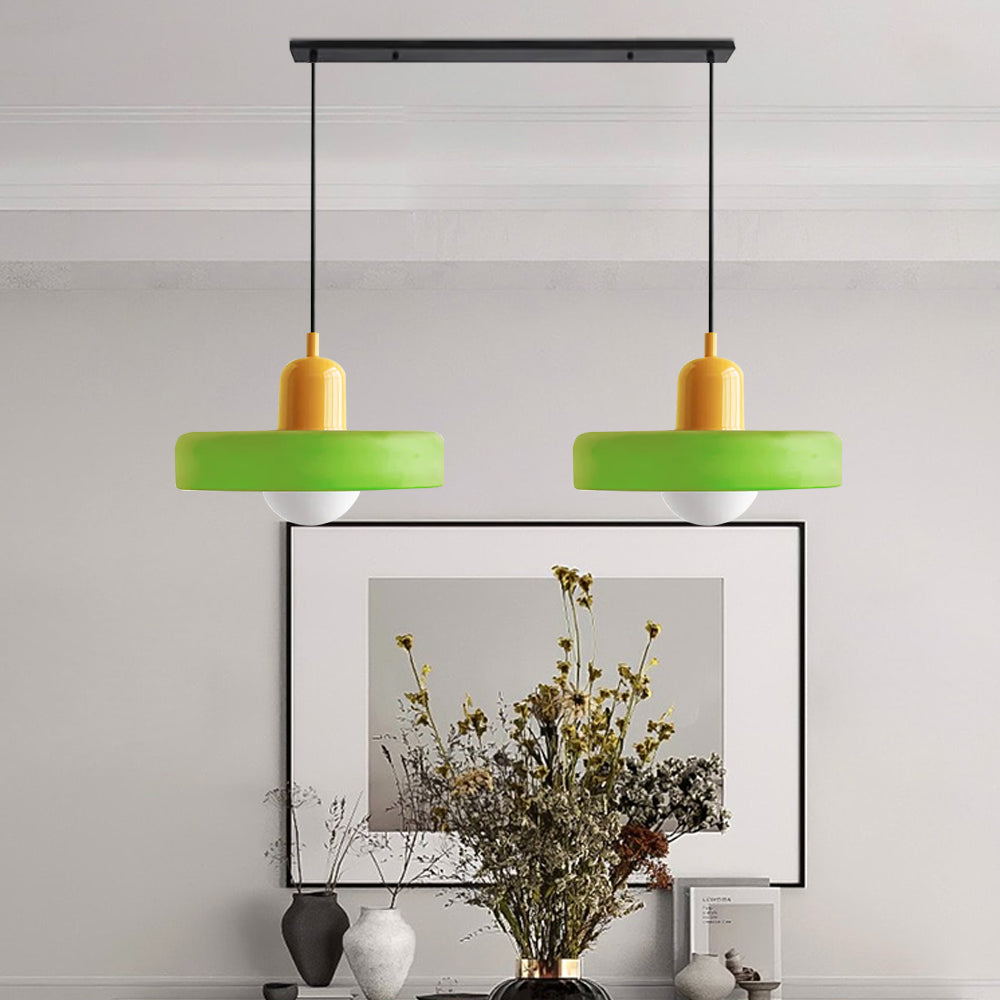 Luccaya | Dubbele Glazen Hanglamp