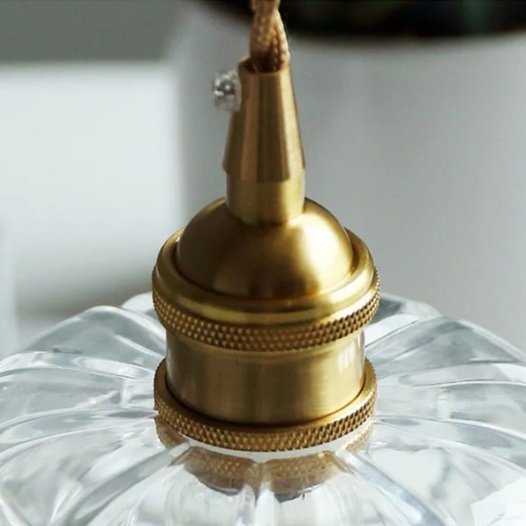 Cullivan | Bloemvormige Glazen Hanglamp