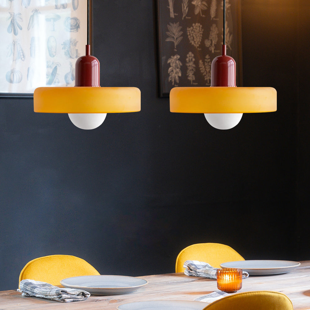 Luccaya | Dubbele Glazen Hanglamp