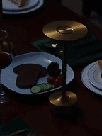LuceSottile | Draadloze LED Tafellamp – Touch-Dimbaar – Modern Aluminium Design