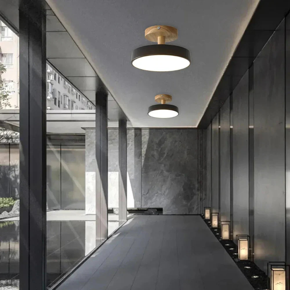 Tidol | Houten LED Plafondlamp