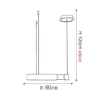 Aurelo | Moderne Ronde LED Hanglamp