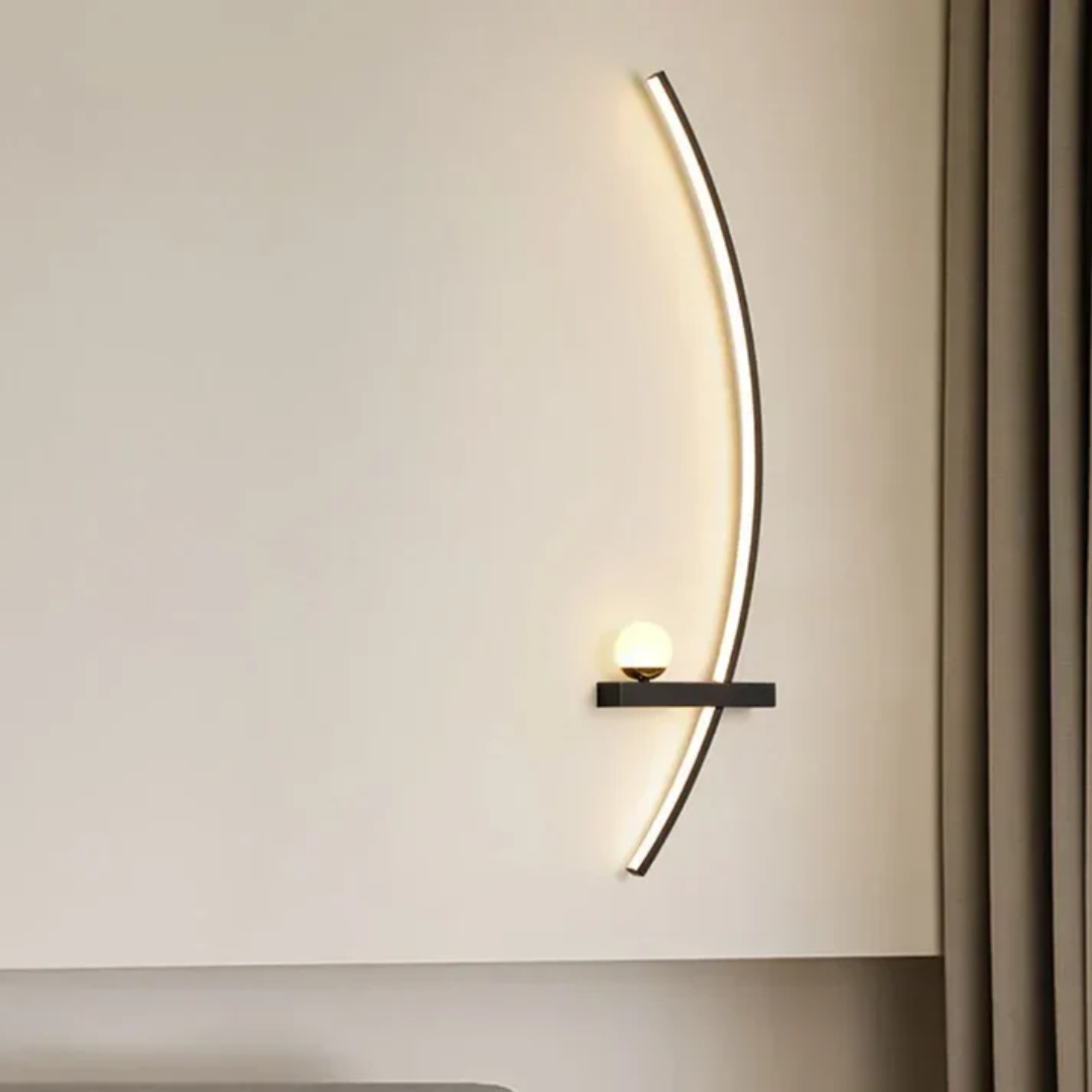 ArcoSleek | Moderne LED Wandlamp – Minimalistisch Design