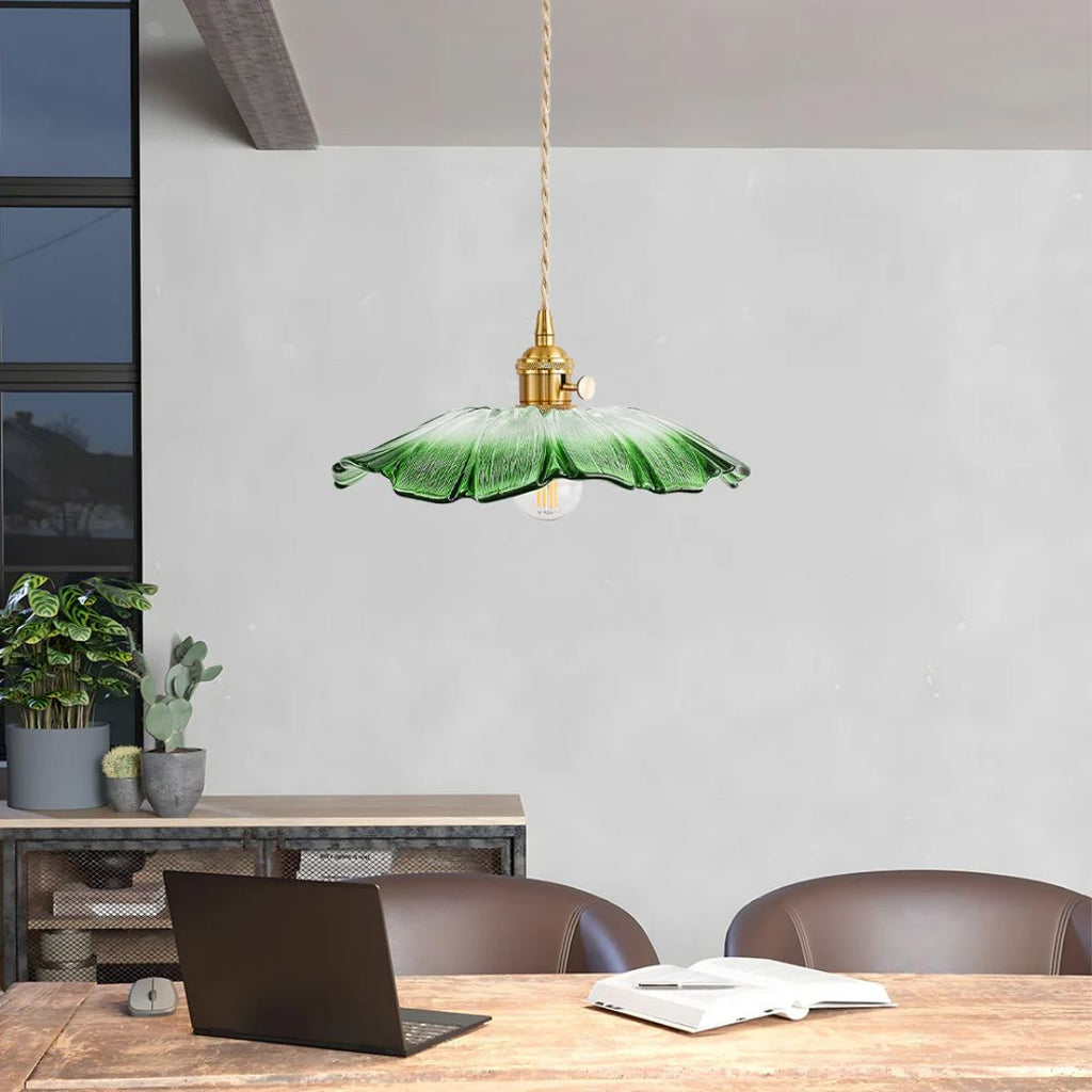 Cullivan | Bloemvormige Glazen Hanglamp