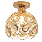 Bijou | Compacte Plafondlamp met Kristallen – Sfeervol Lichtpatroon