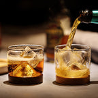 Whisky Glas – Japans Design – Houten Onderkant | Kanso