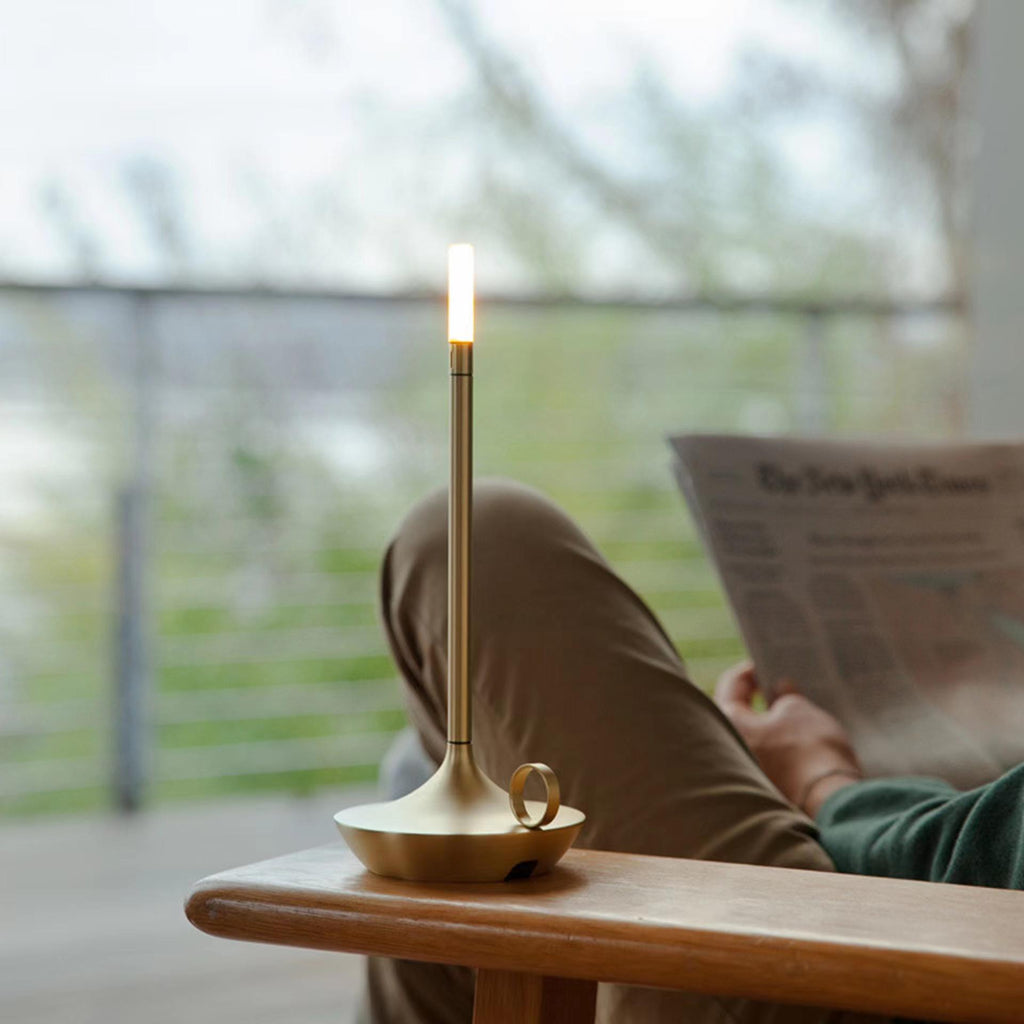 Draagbare LED Tafellamp – Dimbaar | Candela Touch