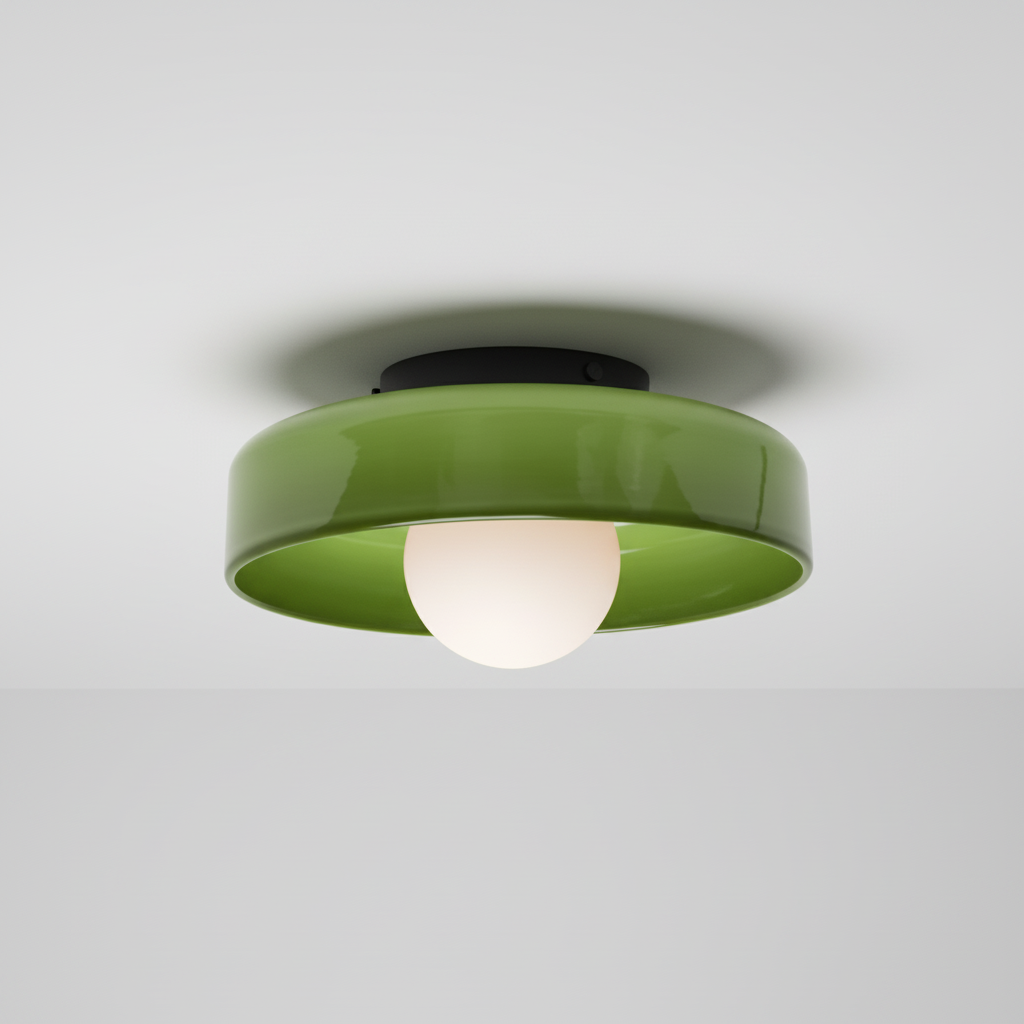 Wand- & Plafondlamp – Retro Disc Design | Avelora