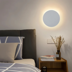 Platte LED Wandlamp Rond – Warm Wit Licht | Orbit