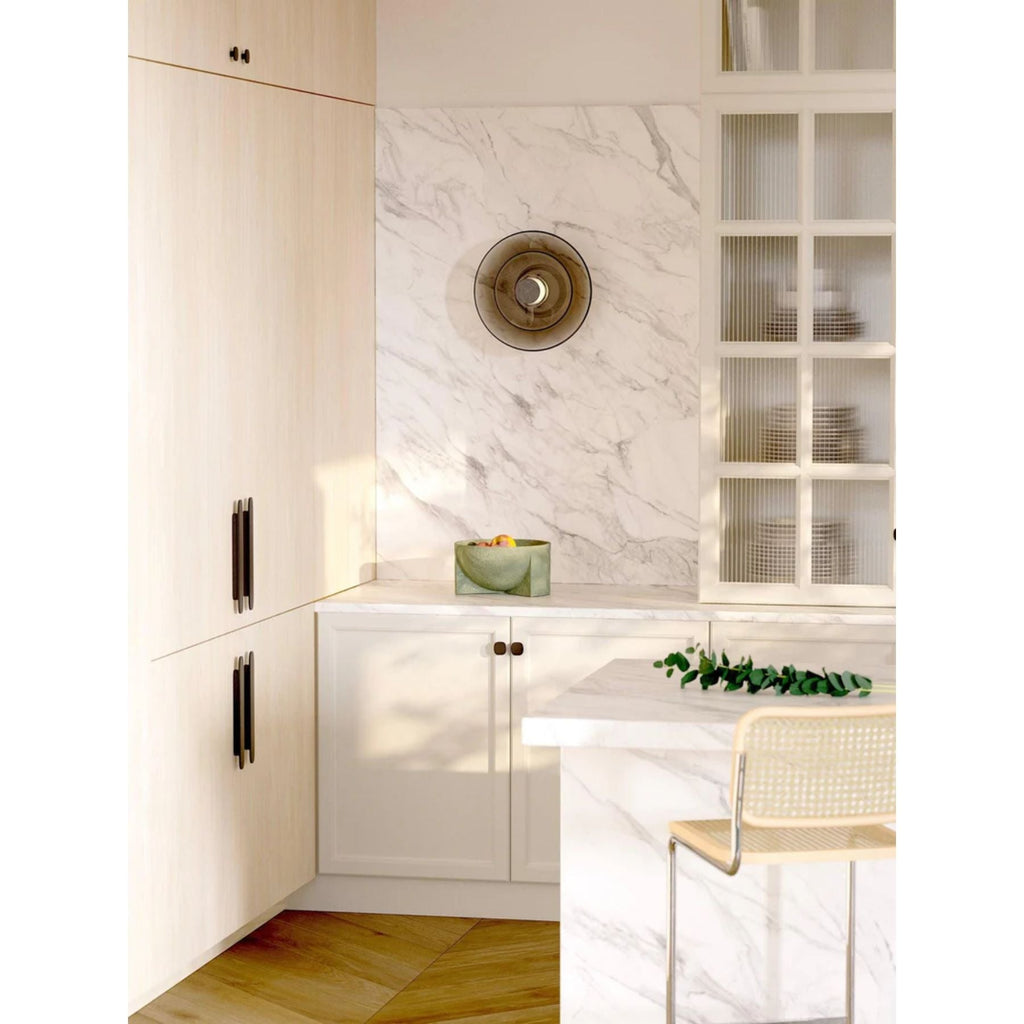 Eclisse | Luxe LED Wandlamp met Glazen Schijf – Indirecte Sfeerverlichting