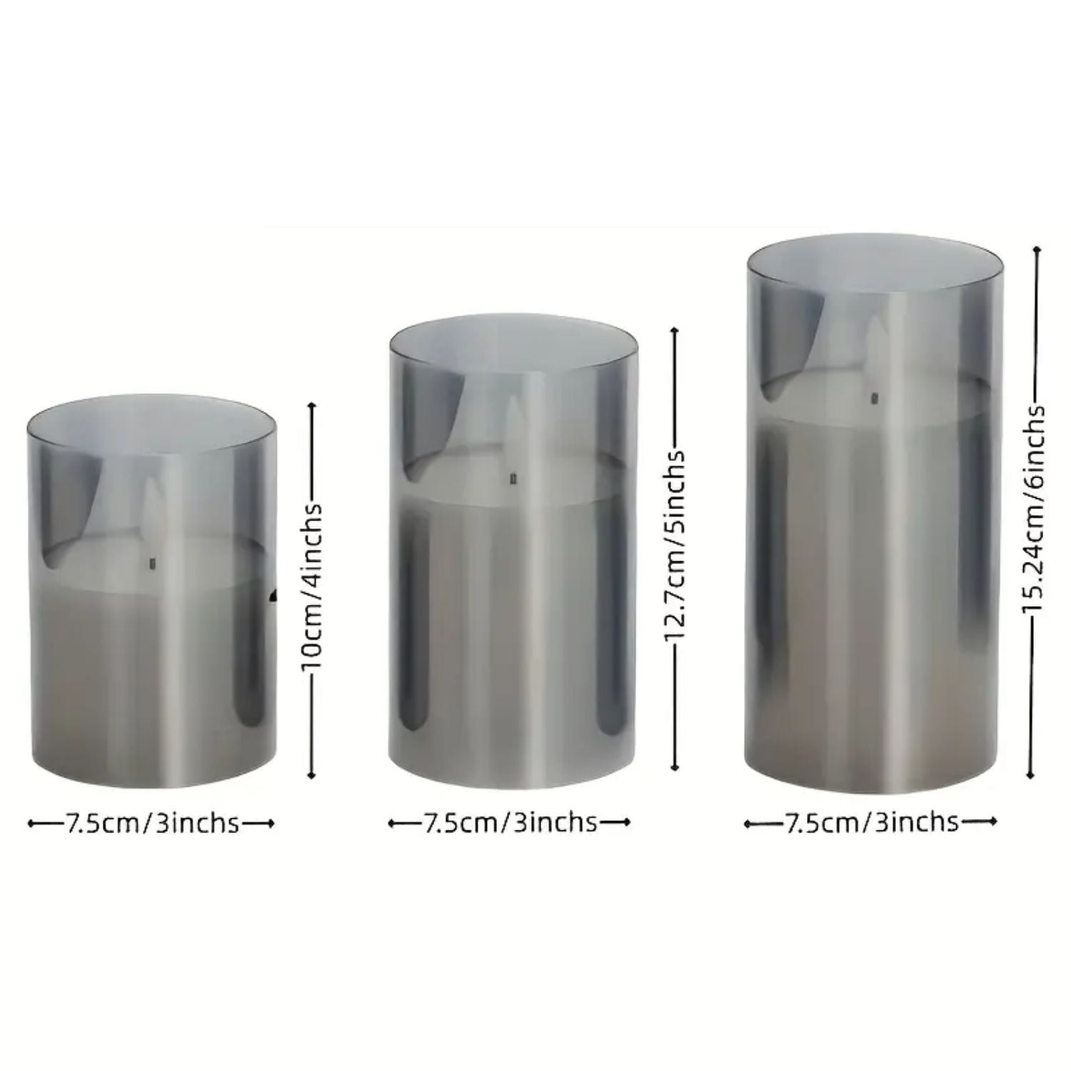 Flamora | Set Vlamloze LED Kaarsen