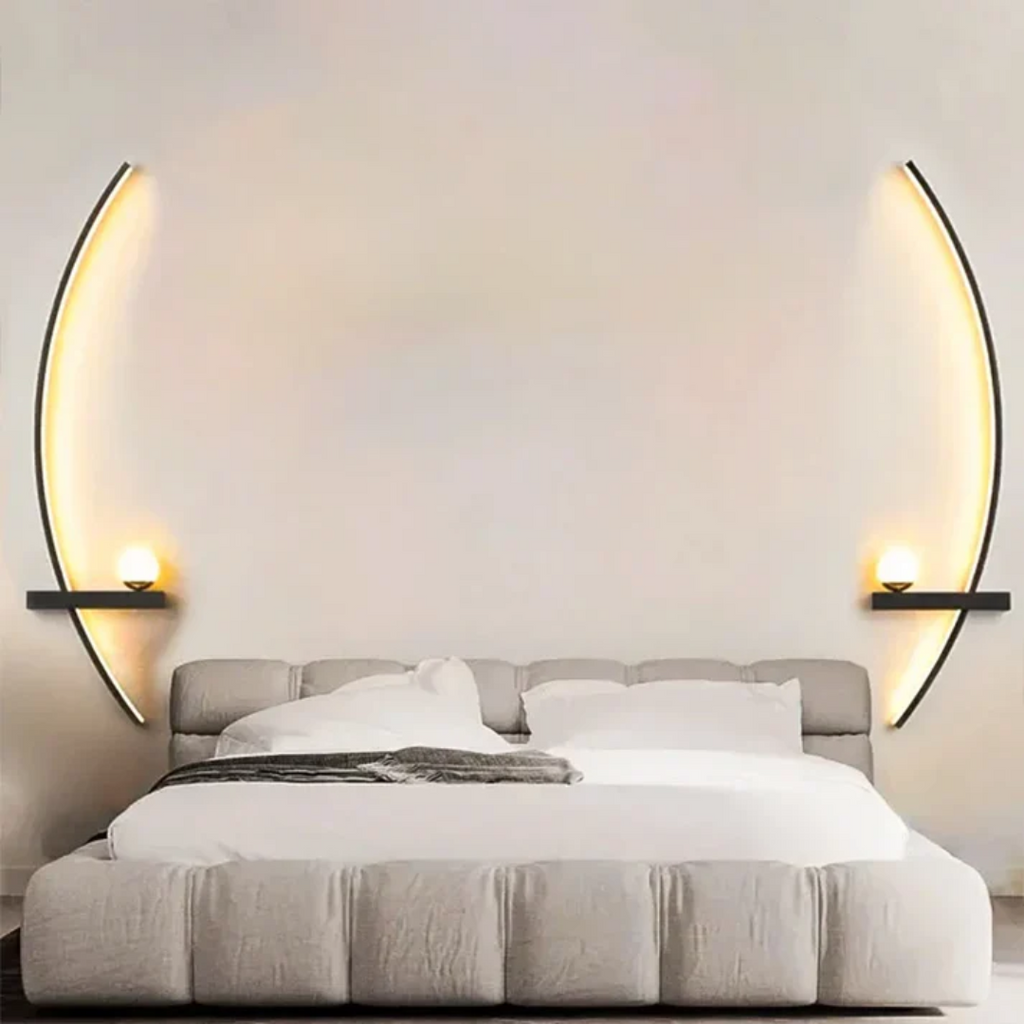 ArcoSleek | Moderne LED Wandlamp – Minimalistisch Design