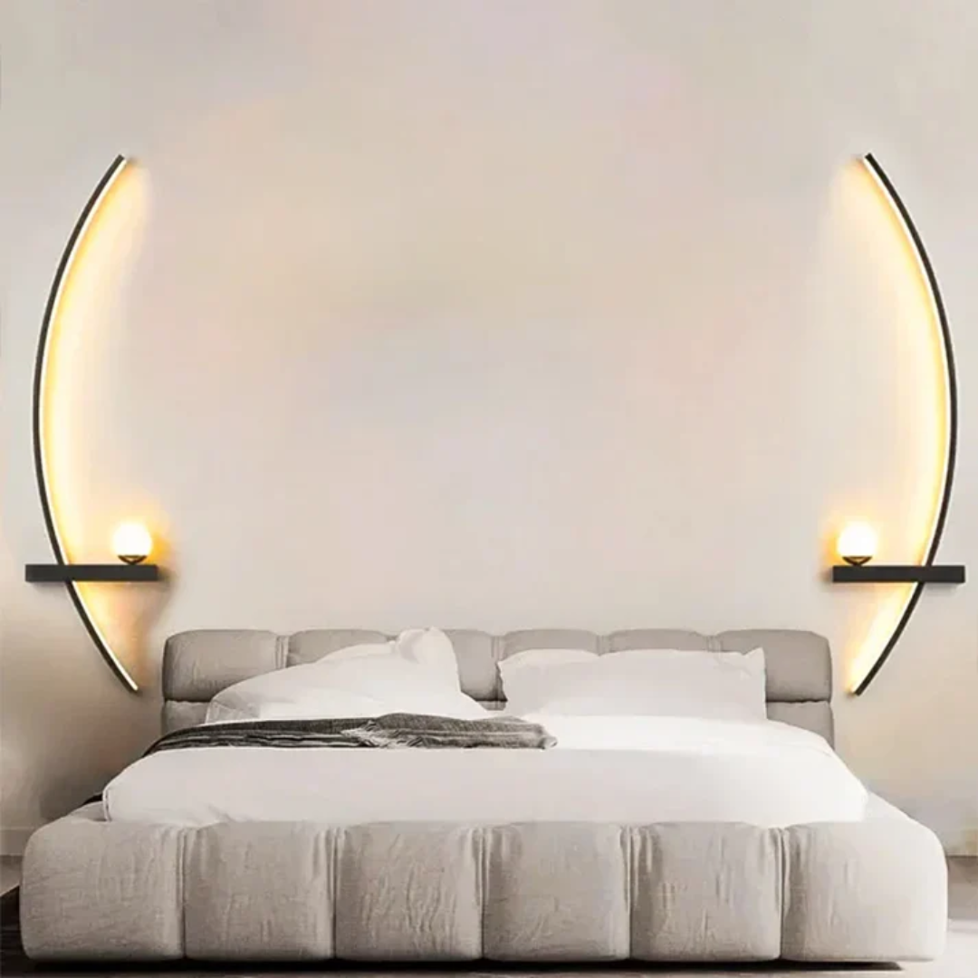 ArcoSleek | Moderne LED Wandlamp – Minimalistisch Design