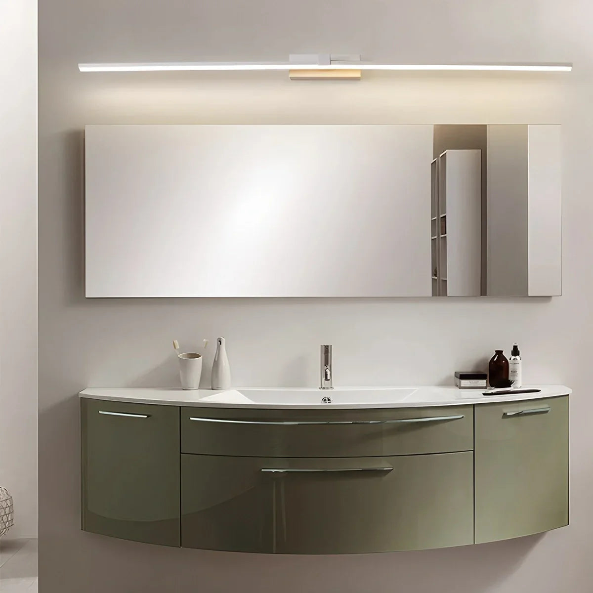 Lineaform | Minimalistische Badkamer LED Spiegellamp