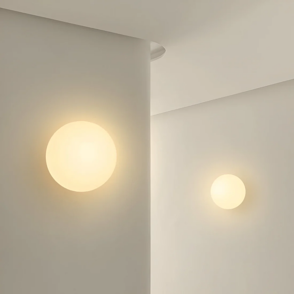 Lumo | Minimalistische Glazen Wandlamp