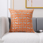 Jacquard | Elegante Kussenhoes met Tijdloos Motief