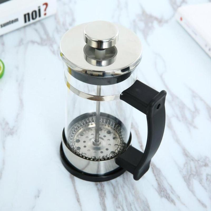 Vetro Puro | French Press Koffiemaker – 350ml – Hittebestendig Glas & RVS