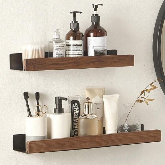 Badkamer Wandrek – Hout & Metaal | Birk