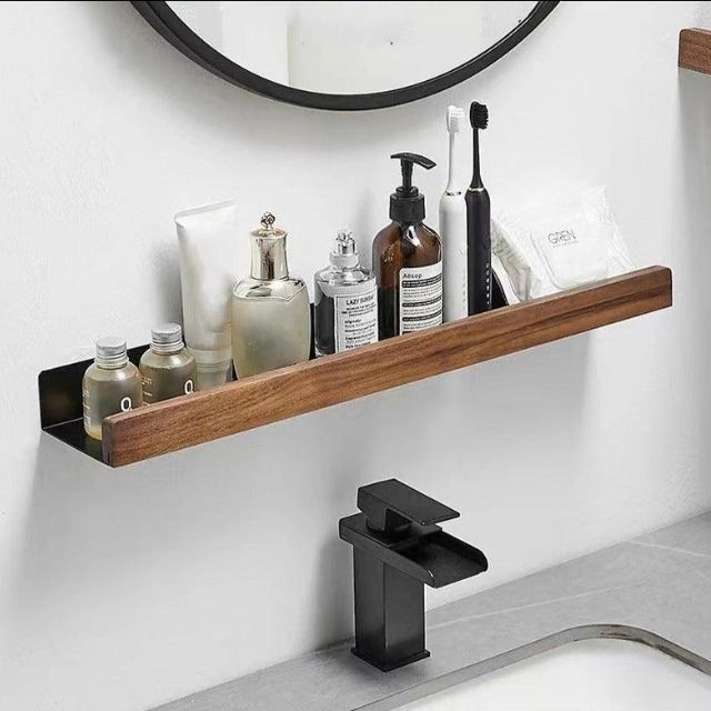 Badkamer Wandrek – Hout & Metaal | Birk