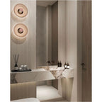 Eclisse | Luxe LED Wandlamp met Glazen Schijf – Indirecte Sfeerverlichting