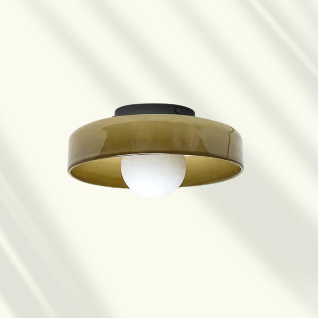 Wand- & Plafondlamp – Retro Disc Design | Avelora