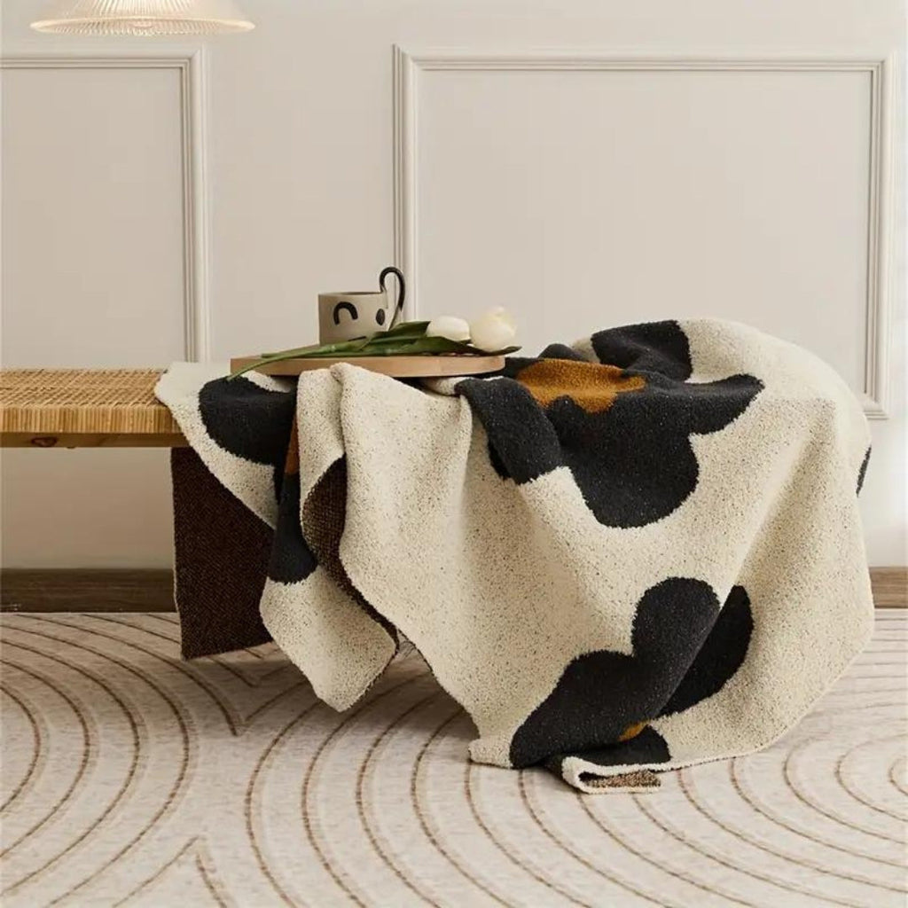 Chenille Plaid – Bloemen Design | Flora Knit